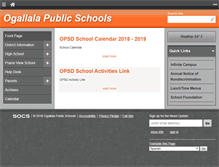 Tablet Screenshot of opsd.org